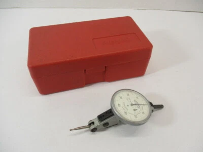 INTERAPID Dial Indicator # 312-1 x .01 mm Metric Grads Empierre w/ Case 312 EC - Image 1 of 4