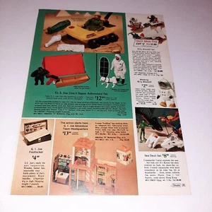 Catálogo SEARS 1971 Página GI JOE 3 en 1 Super Adventure Sea Devil MARX Westgate - Imagen 1 de 10