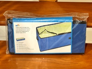 Honey can do Under bed storage blue box  42 Inch (W) x 18 Inch (L) x 8 Inch (H) - Picture 1 of 4