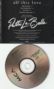 Patti LaBelle All This Love Remixes (CD Single, 1994) LIKE NEW - Picture 1 of 1