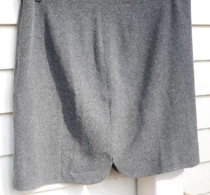 MADEWELL grauer leichter gefütterter Wollrock Gr. 8 Damen - Bild 1 von 4