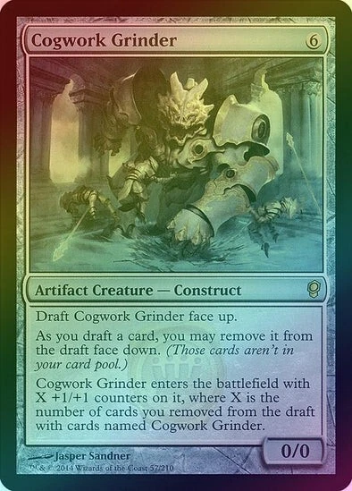 COGWORK GRINDER (FOIL) (CNS) Conspiracy - MTG - LP - Image 1 of 1