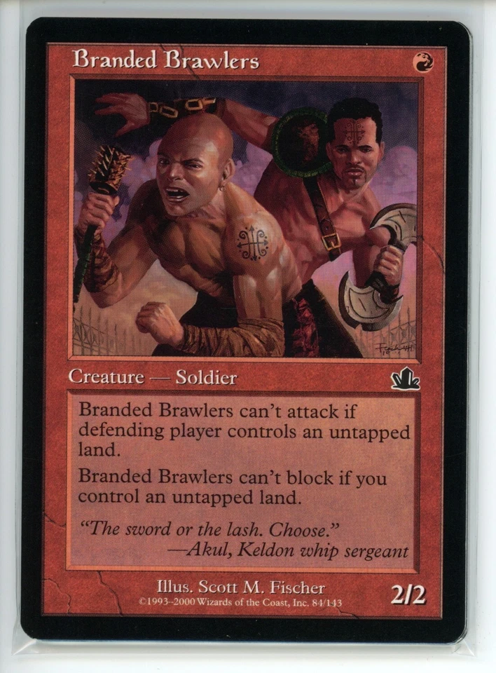 BRANDED BRAWLERS Prophecy #84 PCY(LP)(MTG) - Image 1 of 1