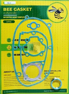 FOR Yamaha YG1 YG1T YG1TK MG1 MG1T Gasket Set New - Picture 1 of 2