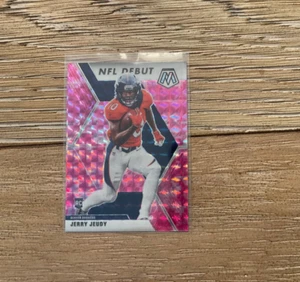 2020 Panini Mosaic Football Jerry Jeudy NFL Debut Pink Mosaic Rookie #267 - Picture 1 of 2