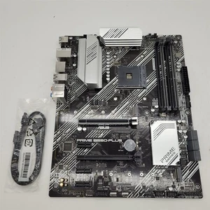 ASUS PRIME B550-PLUS AMD Socket AM4 DDR4 ATX Motherboard -NOT WORKING- - Afbeelding 1 van 6
