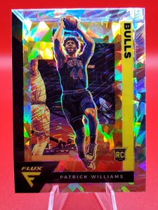 Patrick Williams Chicago Bulls 2020-21 Flux Silver Cracked Ice Parallel Rookie - Picture 1 of 1