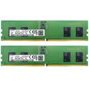 Samsung 16GB 2X8GB DDR5 DDR5 4800MHz PC5-38400 UDIMM Memory Ram M323R1GB4BB0-CQK - Picture 1 of 5