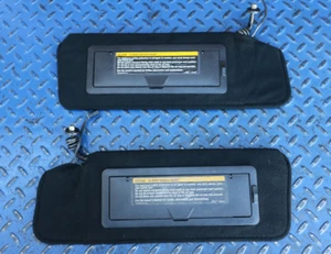 1991-1996 Chevrolet Corvette C4 Cloth Sunvisors Sun Visor Pair OEM - Picture 1 of 11