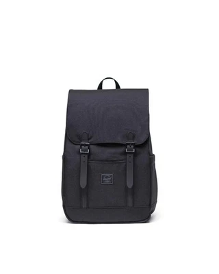 Mochila Herschel Retreat Pequena-17L- Preta Tonal– Bolsa para Laptop Escolar Viagem-Venda - Imagem 1 de 4