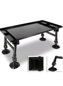 NGT Bivvy Table Giant Aluminium Dynamic 5 Section Big + Mud Feet Carp Fishing - Picture 1 of 6