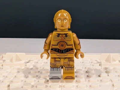 LEGO Star Wars UCS C-3PO Minifigure with Printed Arms SW1209 75341 75398 - Image 1 of 4