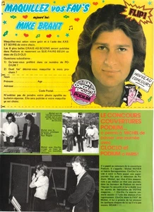 MIKE BRANT  =  COUPURE DE PRESSE 1 PAGE 1974 / CLIPPING - Imagen 1 de 1