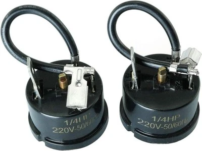 MEETOOT 2pcs 1/4HP-180W Refrigerator Thermal Overload Protector Compressor...  Foto 1 de 4