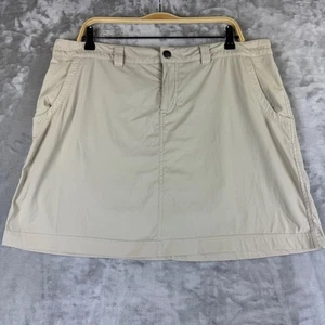 Eddie Bauer Travex Skort Women's Size 14 Beige Activewear Outdoor Golf (1338) - Picture 1 of 11