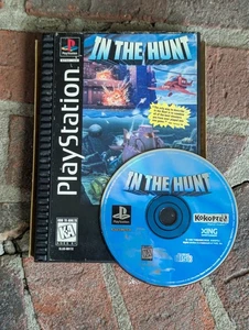In The Hunt Playstation 1 PS1 - Caja Larga y Disco - Probado - Imagen 1 de 5