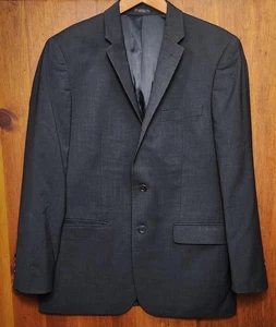 John Varvatos Blazer Mens 42R Wool Two Button Suit Jacket Formal Office Canada - Picture 1 of 24