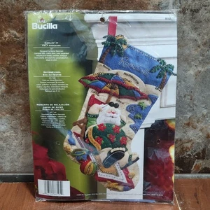 Plaid Bucilla Coolin It Filzstrumpf Kit 18" 2008 86105 - Bild 1 von 10