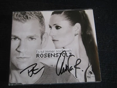 Single-CD  ROSENSTOLZ  Es tut immer noch weh  signiert mit Autogramm  Neuw. - Bild 1 von 4