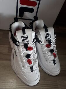FILA Disruptor Chain trainers sneakers UK 5.5 EU 39 NEW BNWT BNWB RRP €120