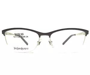 Yves Saint Laurent Eyeglasses Frames YSL 6335 96Q Purple Rectangular 54-16-135 - Picture 1 of 12