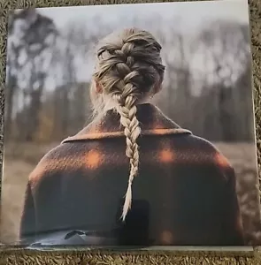 Taylor Swift "Evermore" 2-LP Deluxe Edition Green Vinyl 2021 Release - Pre Owned - Picture 1 of 7