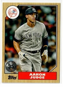 2022 Topps '87 Topps #T8799 Aaron Judge ⚾ ¡Yanquis de Nueva York! ⚾ - Imagen 1 de 1
