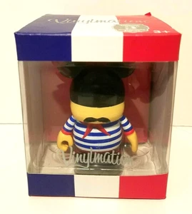 DISNEY VINYLMATION 3" CITY series FRANCE PARISIAN EXCLUSIVE FRENCH man FIGURE - Picture 1 of 6