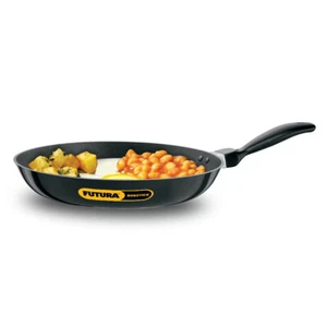 Futura 28 cm Non Stick Frying Pan, without Lid Frying Pan, Black (NF28) - Picture 1 of 7