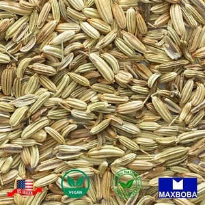 Seeds Fennel Whole Raw 1/2 oz (14g) Indian Spice 100% Pure Natural - Picture 1 of 3