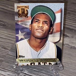 1997 Topps Roberto Clemente Tribute to Roberto Clemente Cooperstown Collection  - Bild 1 von 2