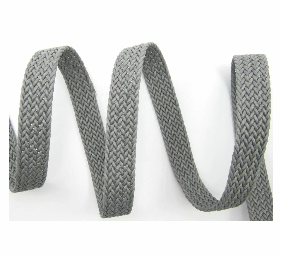 Gurtband geflochten, Kunstleder optik, Taschen, Meterware, 1meter - Bild 1 von 1