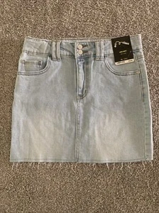 NWT Girls Art Class Low Rise Jean Mini Skirt Size XL 14 - Picture 1 of 2