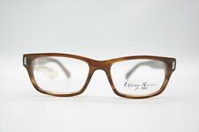Etienne Navarre Camilla Braun Silver Rectangular Glasses Frames Eyeglasses New