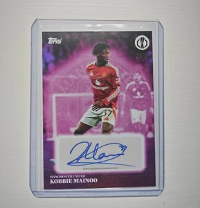 Kobbie Mainoo Topps Simplicidad auto /25 - Imagen 1 de 3