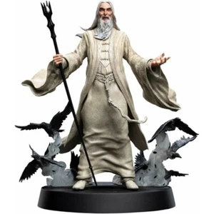 Weta Workshop Lord of the Rings Figures of Fandom PVC Saruman The White Statue 2 - Picture 1 of 3