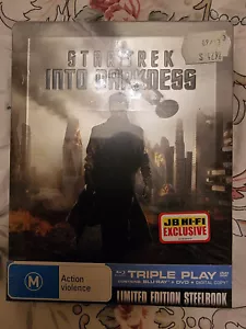 Star Trek Into Darkness (Blu-ray JBhifi SteelBook) new & sealed - Picture 1 of 4