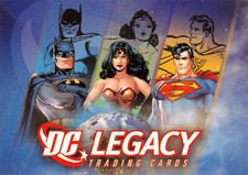 CHECKLIST / DC Comics Legacy (2007) BASE Trading Card #1