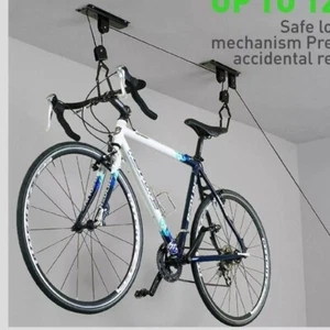 Elevador de bicicleta montado en el techo polipasto almacenamiento garaje suspensión polea portaequipajes 95803 nuevo - Imagen 1 de 10