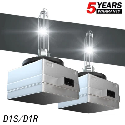 HID Xenon Headlight Bulbs For Saab 9-3 2008 to 2011 Low Beam - Image 1 of 4