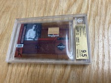 2005 Leaf Limited Lumberjacks Babe Ruth Bat Card #’d 6/25 Beckett 9.5 Gem Mint