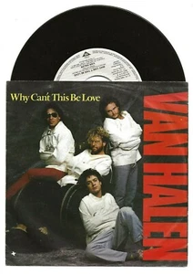 VAN HALEN WHY CAN'T THIS BE LOVE ORIGINAL SINGLE FROM GERMANY FROM 1986 - Picture 1 of 2