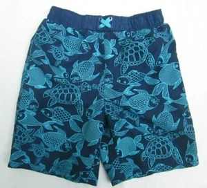 ❤ BABY BUNS swim board shorts 4 4T turtle fish sealife bathing suit 9 - Picture 1 of 12