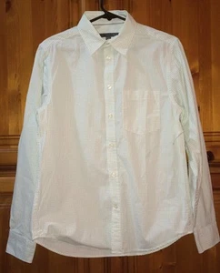 ☀️ NEU Herren Old Navy Beige Oberhemd Graph Check Männer Langarm Button Down S - Bild 1 von 5