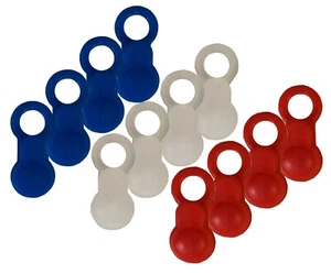 12 x clip de toalla de plástico, colgante de toalla, clip, colgante - Imagen 1 de 3
