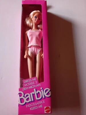 MATTEL 4808 BARBIE DRESS ME INDOSSATRICE ANNI '90 - Immagine 1 di 4