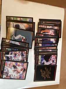 1991 Leaf MLB béisbol edición dorada tarjetas de inserción 121 Misc jugadores comunes lote - Imagen 1 de 7