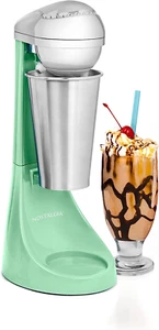 Two-Speed Electric Milkshake Maker and Drink Mixer, Includes 16-Ounce Stainless  - Picture 1 of 6
