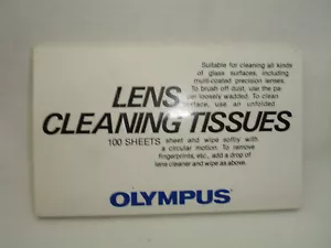 OLYMPUS Cleaning Tissues , Vintage - Picture 1 of 7
