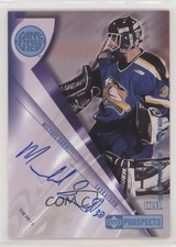 2001-02 Upper Deck CHL Prospects Game Used Edition Michael Garnett #A-MG Auto